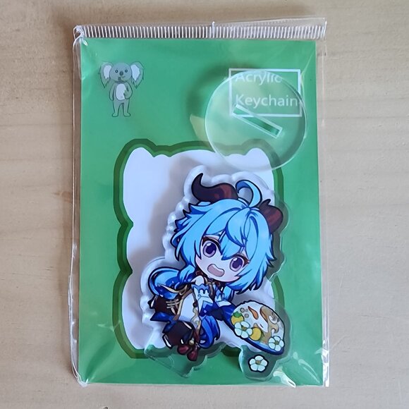 Fan Art Genshin Impact Characters Acrylic Stands Set Of 4 Childe Ganyu Xingqui - Picture 6 of 9